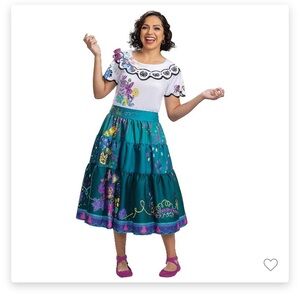 Womens Disney Encanto Mirabel Madrigal
Deluxe Costume - Large - Multicolored
